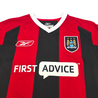 2003/04 Manchester City Away Football Shirt (M) Reebok #39 Anelka