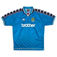 1997/99 Manchester City Home Football Shirt (XL) Kappa