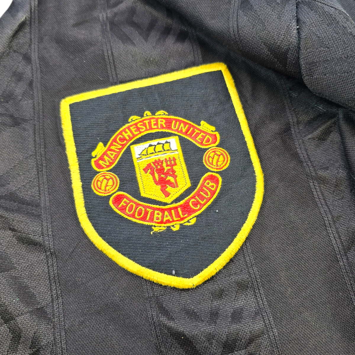 1993/95 Manchester United Away Football Shirt (M) Umbro