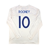 2010/11 England Home Football Shirt (2XL) Umbro #10 Rooney