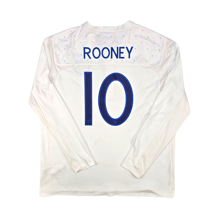 2010/11 England Home Football Shirt (2XL) Umbro #10 Rooney