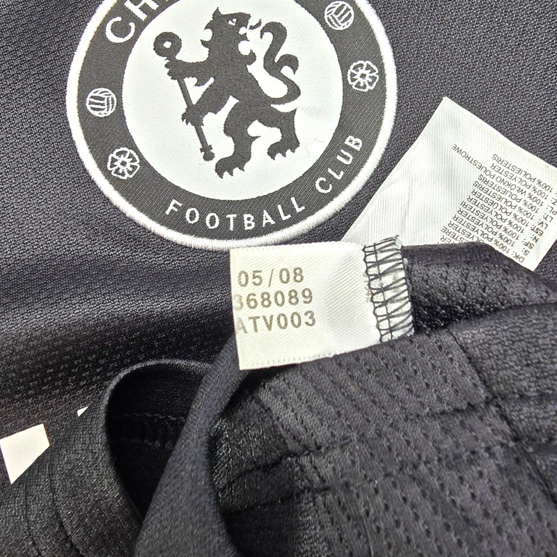 2008/09 Chelsea Away Football Shirt (M) Adidas #5 Essien