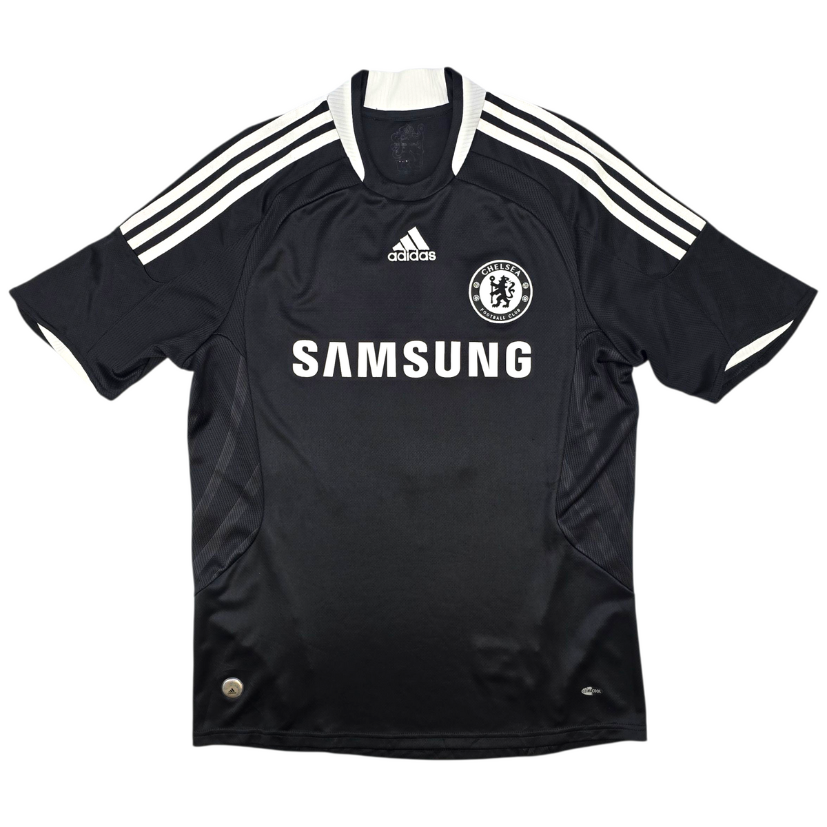 2008/09 Chelsea Away Football Shirt (M) Adidas #5 Essien