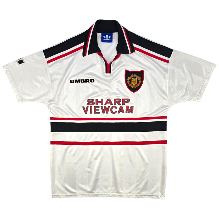1997/98 Manchester United Away Football Shirt (XL) Umbro