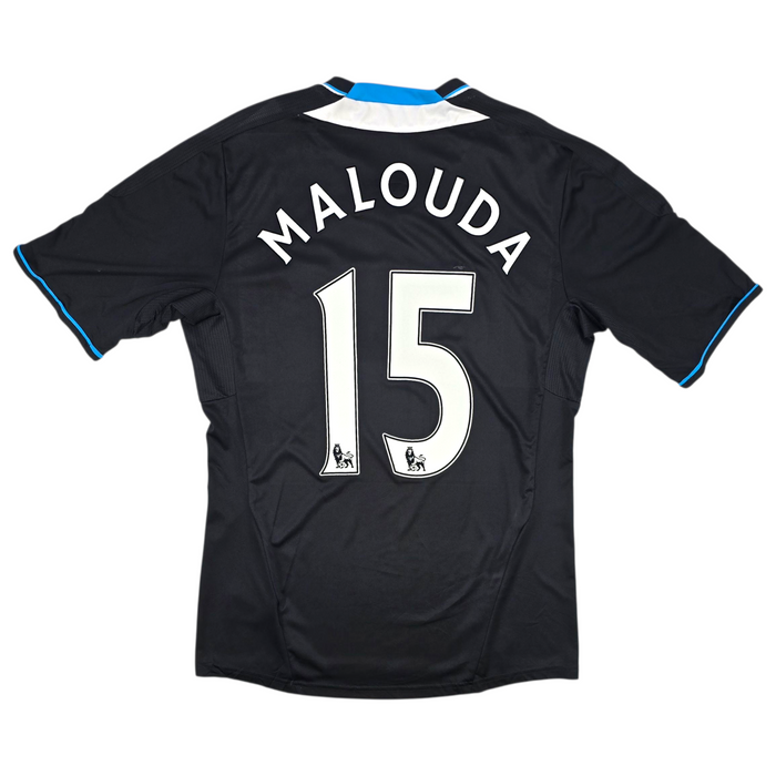 2011/12 Chelsea Away Football Shirt (M) Adidas #15 Malouda