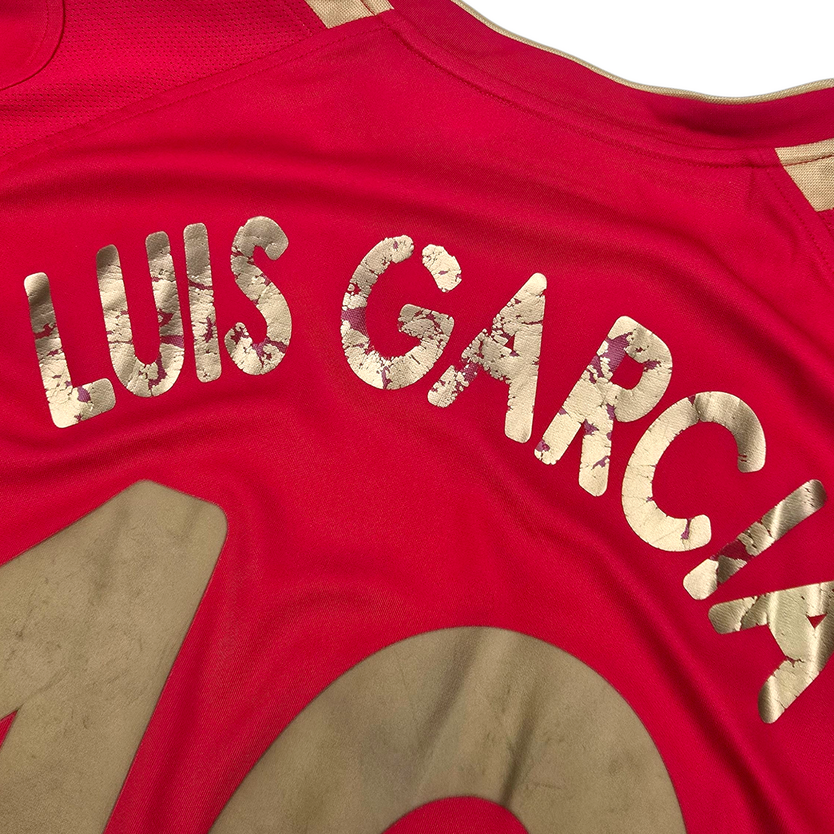 2005/06 Liverpool European Home Football Shirt (L) Reebok #10 Luis Garcia