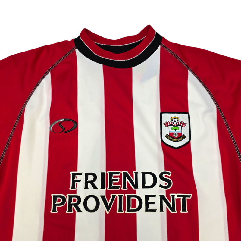 2003/05 Southampton Home Football Shirt (M) Saints #9 Beattie