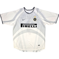 2001/02 Inter Milan Away Football Shirt (XL) Nike #9 Ronaldo