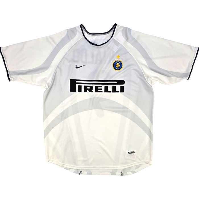 2001/02 Inter Milan Away Football Shirt (XL) Nike #9 Ronaldo