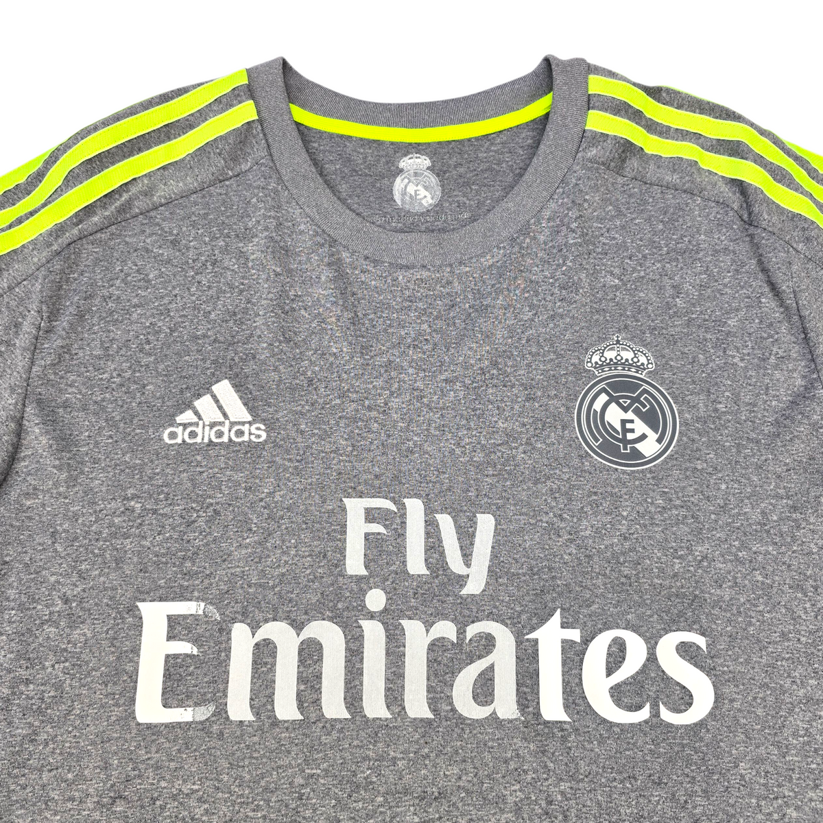 2015/16 Real Madrid Away Football Shirt (L) Adidas #11 Bale