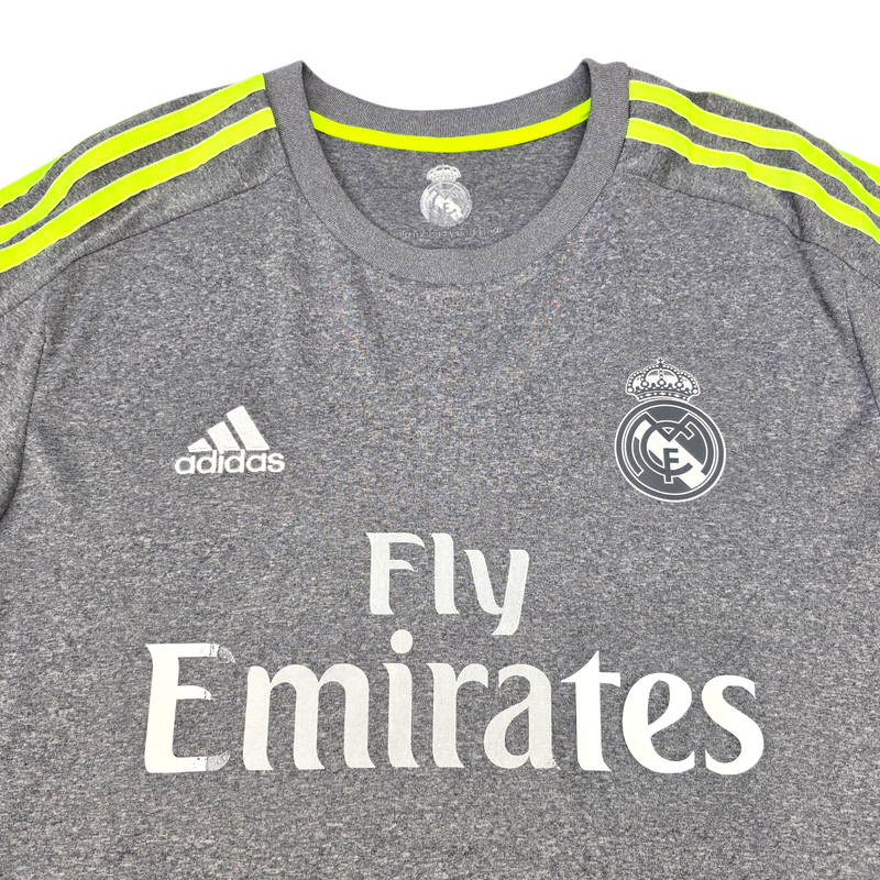 2015/16 Real Madrid Away Football Shirt (L) Adidas #11 Bale