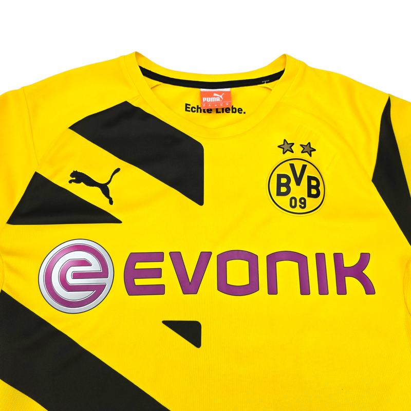 2014/15 Dortmund Home Football Shirt (M) Puma #11 Reus