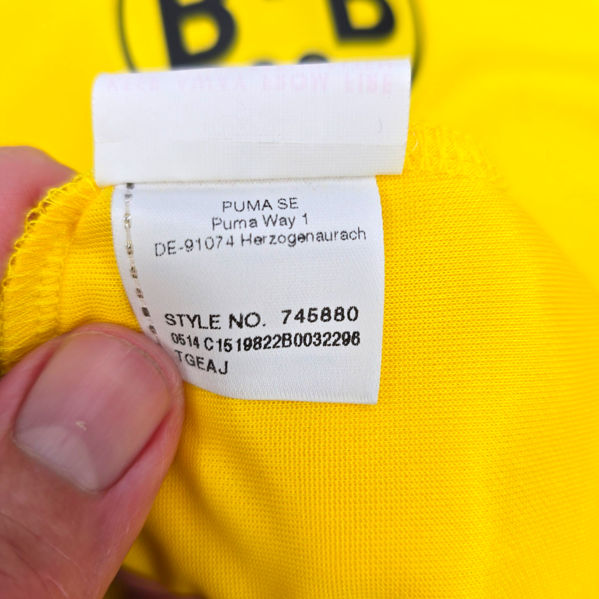 2014/15 Dortmund Home Football Shirt (M) Puma #11 Reus