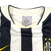 2003/04 Juventus Home Football Shirt (XL) Nike #17 Trezeguet (EUROPEAN)