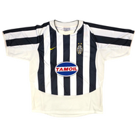 2003/04 Juventus Home Football Shirt (XL) Nike #17 Trezeguet (EUROPEAN)