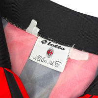 1993/94 AC Milan Home Football Shirt (XL) Lotto