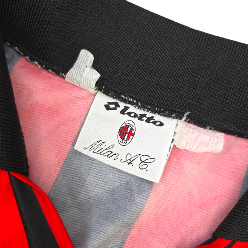 1993/94 AC Milan Home Football Shirt (XL) Lotto