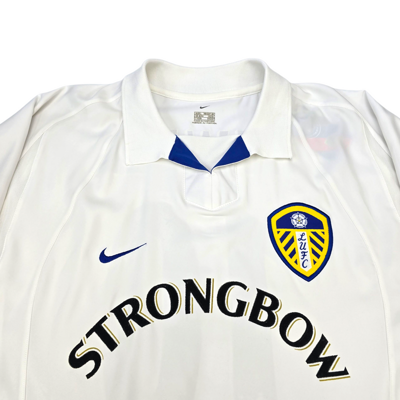 2002/03 Leeds United Home Football Shirt (L) Nike #10 Kewell