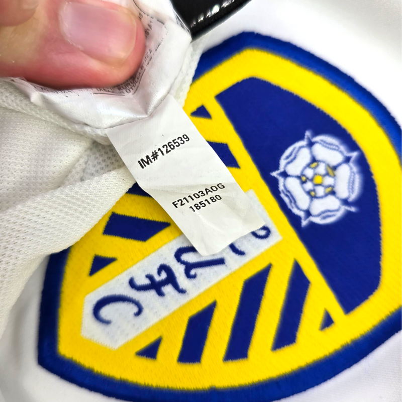 2002/03 Leeds United Home Football Shirt (L) Nike #10 Kewell