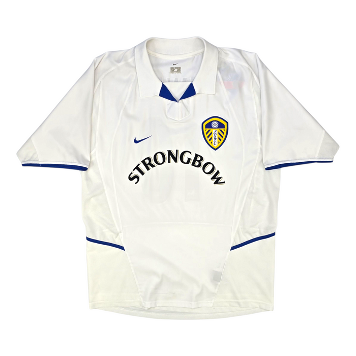 2002/03 Leeds United Home Football Shirt (L) Nike #10 Kewell