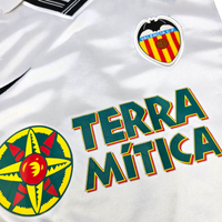 2000/01 Valencia Home Football Shirt (M) Nike #6 Mendieta