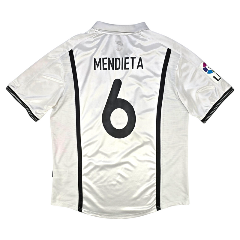 2000/01 Valencia Home Football Shirt (M) Nike #6 Mendieta