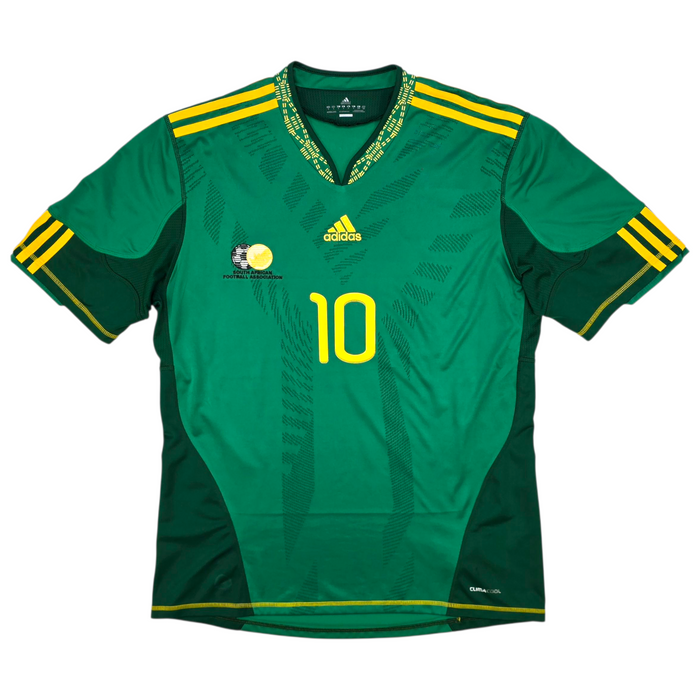 2010/11 South Africa Away Football Shirt (L) Adidas #10 Pienaar
