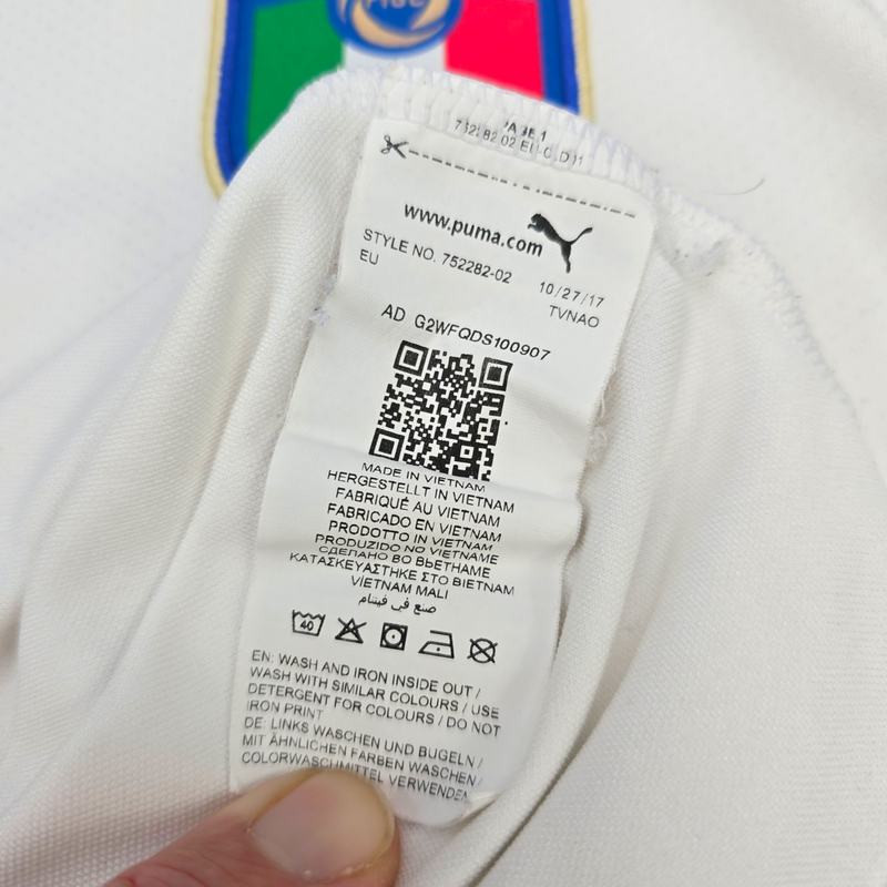 2018/19 Italy Away Football Shirt (XL) Puma #9 Balotelli