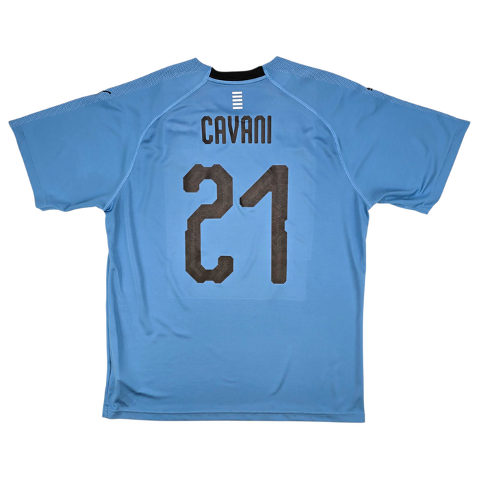 2018/19 Uruguay Home Football Shirt (XL) Puma #21 Cavani