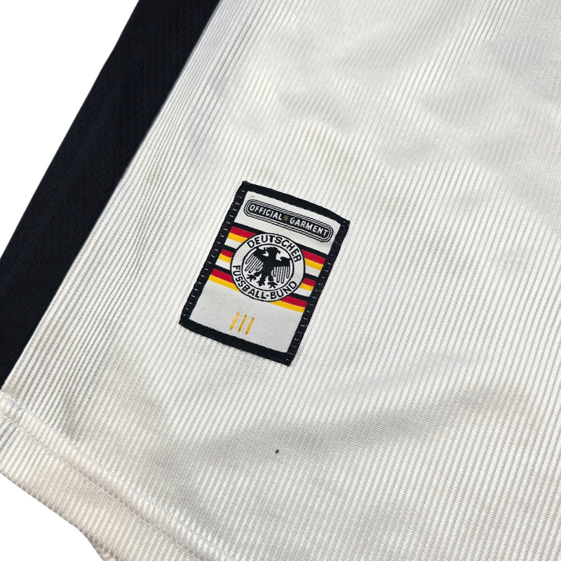 1998/00 Germany Home Football Shirt (M) Adidas #18 Klinsmann