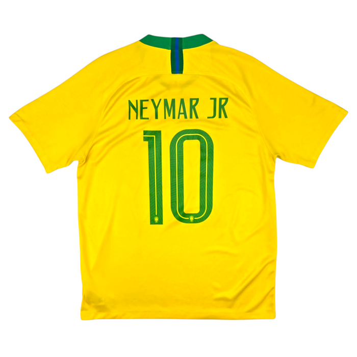 2018/19 Brazil Home Football Shirt (L) Nike #10 Neymar Jr