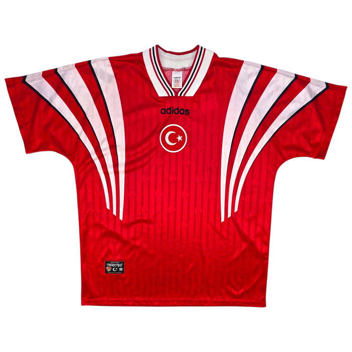 1996/97 Turkey Home Football Shirt (XL) Adidas