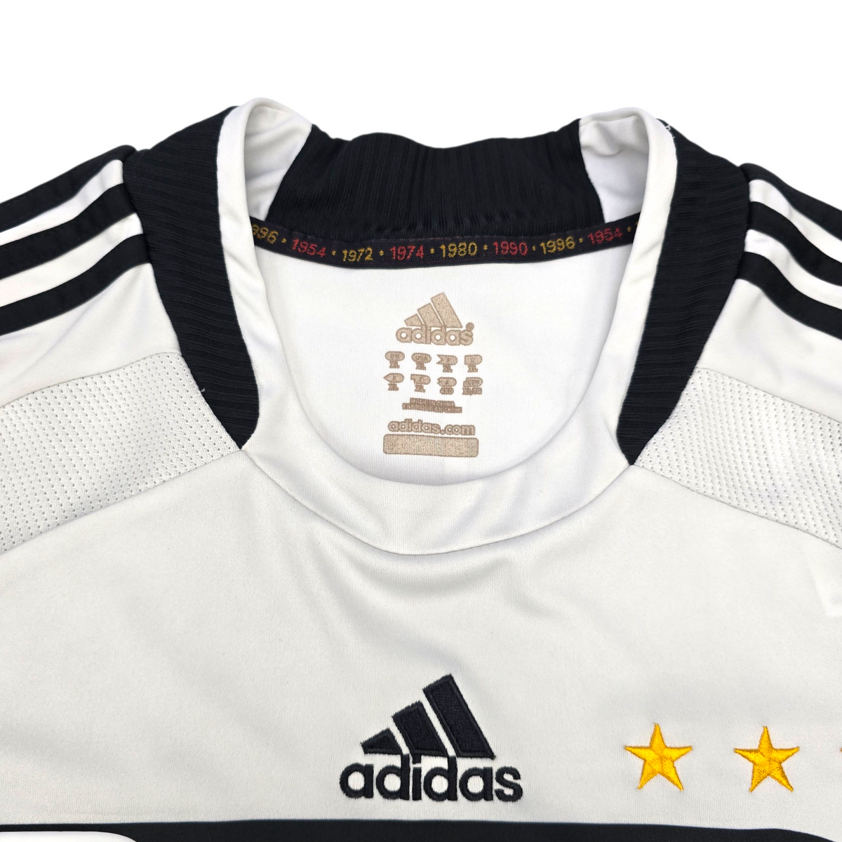 2008/10 Germany Home Football Shirt (XL) Adidas #13 Ballack