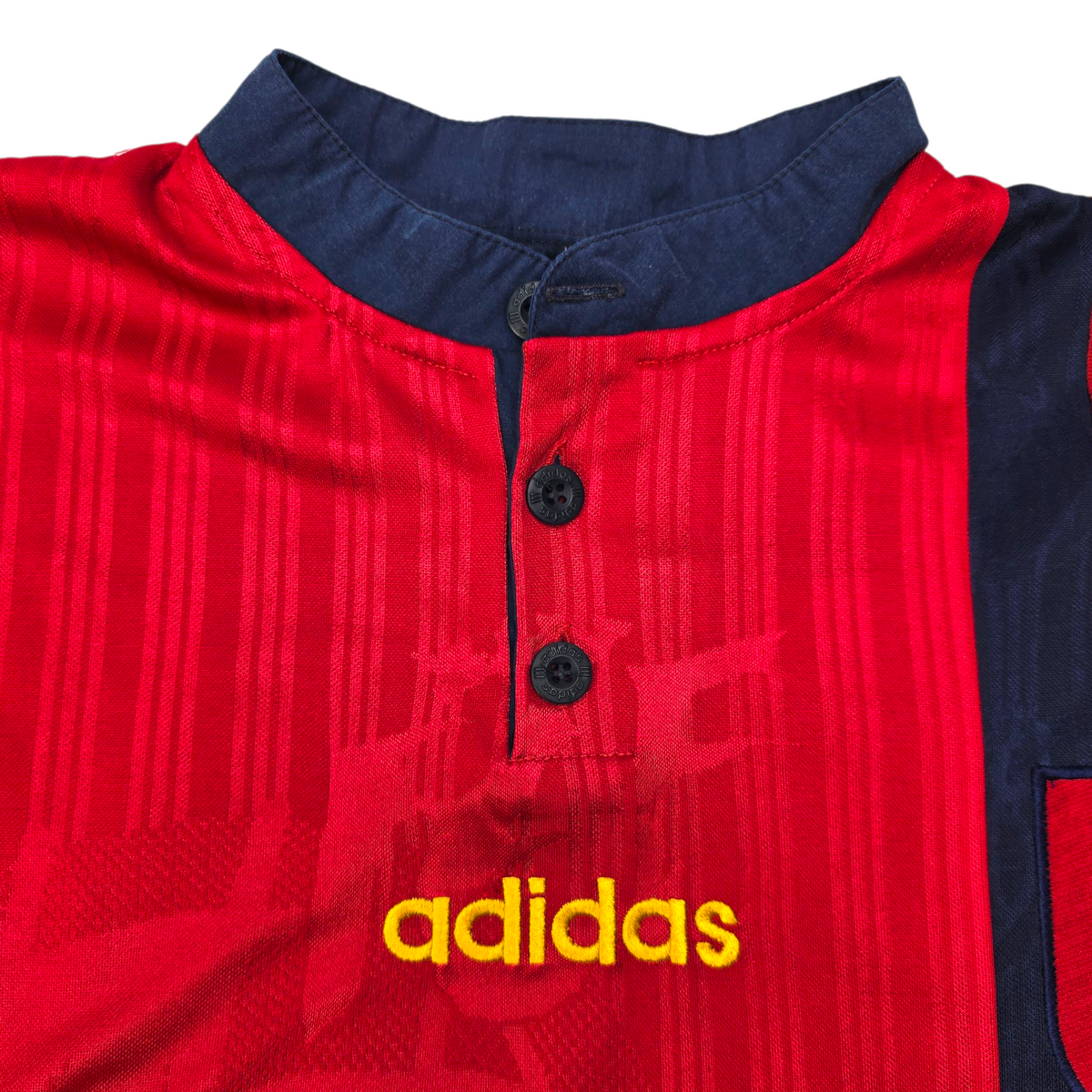 1996/98 Spain Home Football Shirt (XL) Adidas #21 Luis Enrique