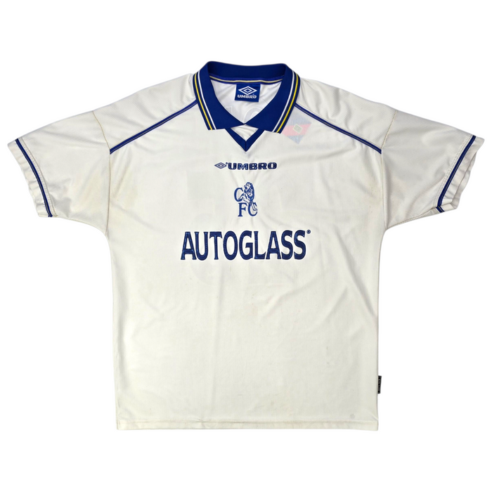 1998/00 Chelsea Away Football Shirt (L) Umbro #25 Zola