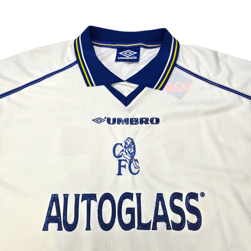 1998/00 Chelsea Away Football Shirt (L) Umbro #25 Zola
