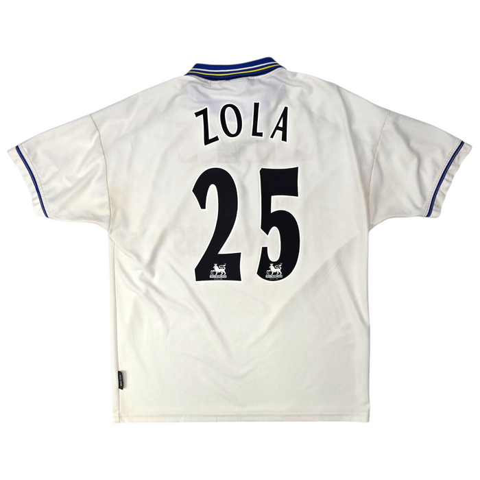 1998/00 Chelsea Away Football Shirt (L) Umbro #25 Zola