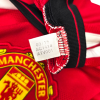 2015/16 Manchester United Home Football Shirt (M) Adidas #10 Rooney
