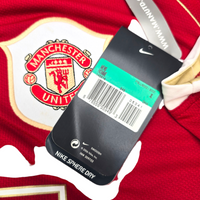 2006/07 Manchester United Home Football Shirt (XL) Nike #7 Ronaldo (BNWTs)