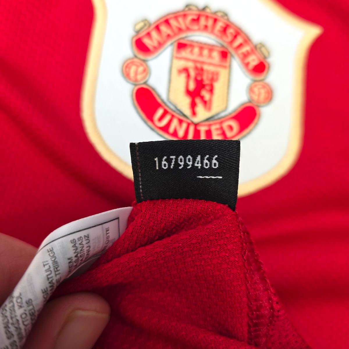 2006/07 Manchester United Home Football Shirt (XL) Nike #7 Ronaldo (BNWTs)