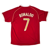 2006/07 Manchester United Home Football Shirt (XL) Nike #7 Ronaldo (BNWTs)