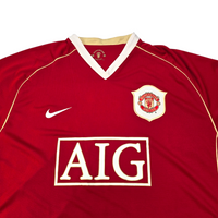 2006/07 Manchester United Home Football Shirt (XL) Nike #7 Ronaldo (BNWTs)