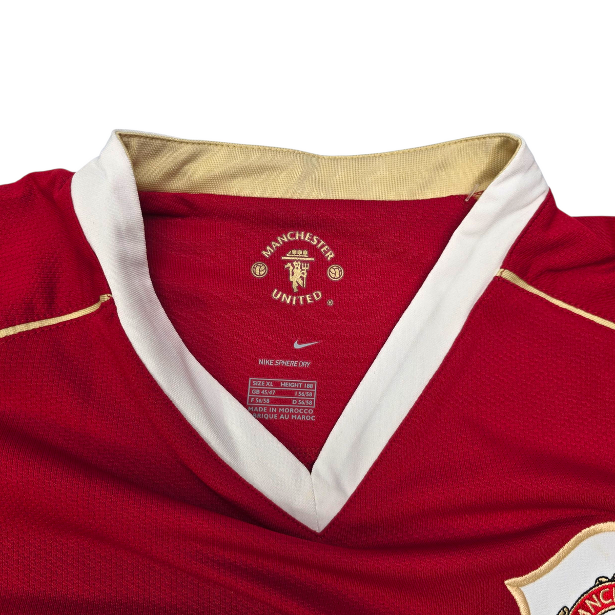 2006/07 Manchester United Home Football Shirt (XL) Nike #7 Ronaldo (BNWTs)