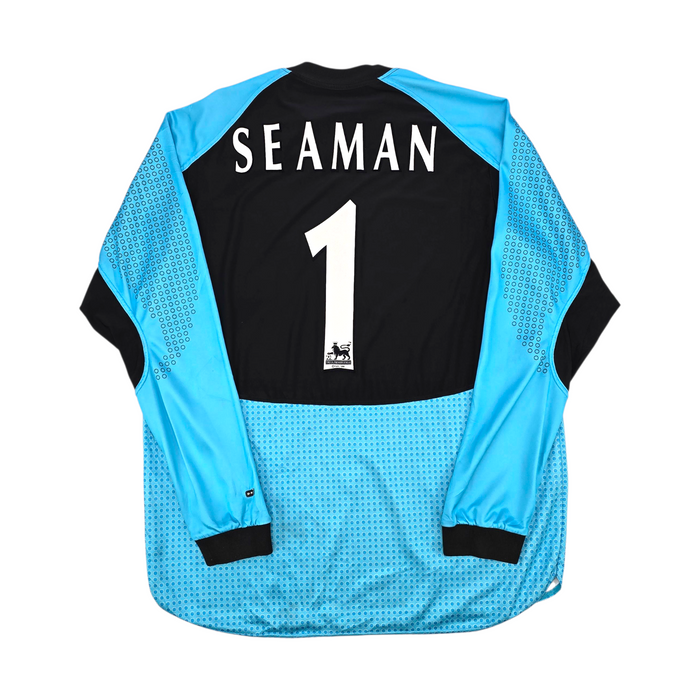 2000/01 Arsenal Goal Keeper Football Shirt (L) Nike #1 Seaman