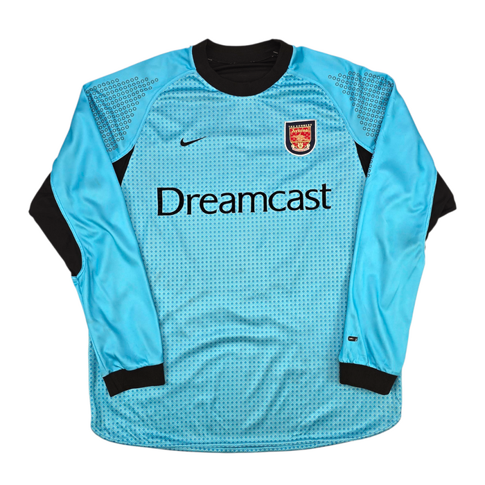 2000/01 Arsenal Goal Keeper Football Shirt (L) Nike #1 Seaman