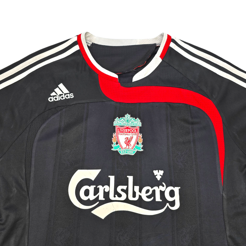 2007/08 Liverpool Third Football Shirt (M) Adidas #8 Gerrard