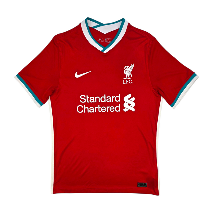 2020/21 Liverpool Home Football Shirt (M) Nike #4 Virgil