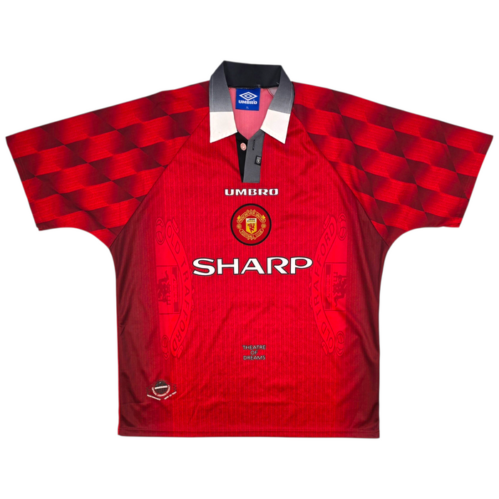 1996/98 Manchester United Home Football Shirt (XL) Umbro #7 Cantona