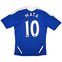 2011/12 Chelsea Home Football Shirt (M) Adidas #10 Mata