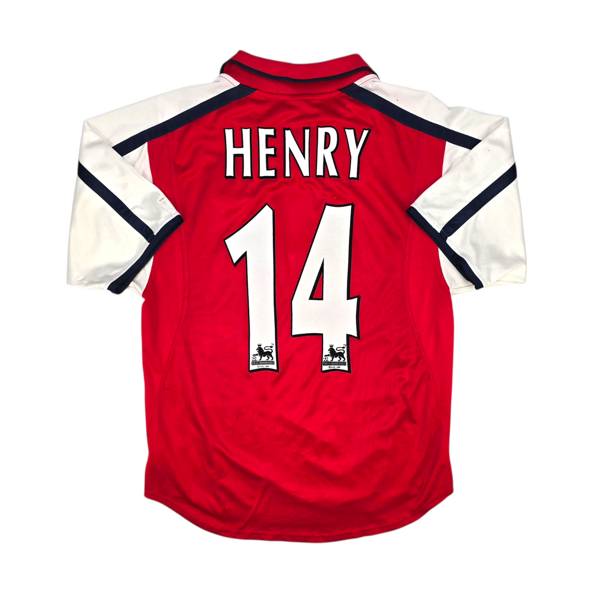 2000/02 Arsenal Home Football Shirt (S) Nike #14 Henry